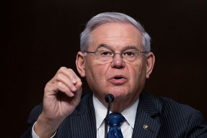 Sen. Bob Mendendez speaking